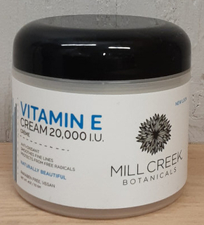 Vitamin E Cream 20,000 I.U. - Mill Creek